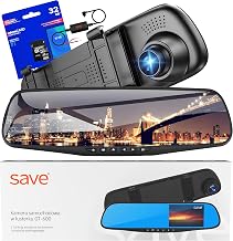 SAVE | Dashcam Auto vorne & hinten kabellos – Autokamera Fahrtenschreiber | GT-600 | Videorekorde…