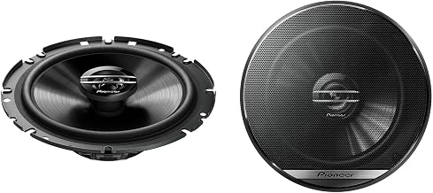 PIONEER TS-G1720F 17 cm 2-Weg-Koaxiallautsprecher Set mit 2 Lautsprechern (je 300 W max., 40 W Si…