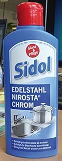 Sidol Glanz und Pflege für Edelstahl, Nirosta und Chrom – 250 ml