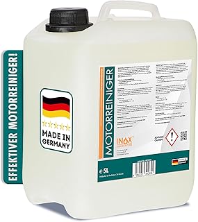 INOX® Motorreiniger – 5L Konzentrat – Reiniger-Konzentrat für den Motor – Motorraum Reiniger …