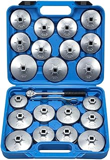 GEARMONSTER 23 TLG Alu Ölfilterkappen Satz Ölfilter Werkzeug Spezialwerkzeug Kfz Öl Wechsel Un…
