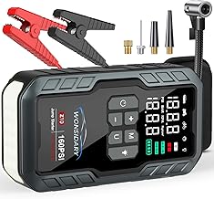 Wonsidary 7000A Starthilfe Powerbank für PKW mit 160 PSI Kompressor,27000 mAh,Auto Starthilfe Po…