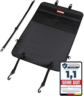 Rückenlehnenschutz und Organizer, wasserdicht und pflegeleicht. Autositzschoner für die Rückse…