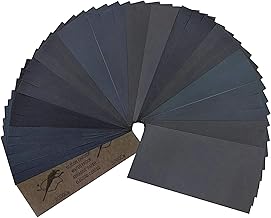 Profi Schleifpapier Set | 80-3000 Körnung, 45 Stück | Nass und Trocken | Schleifpapier für Hol…