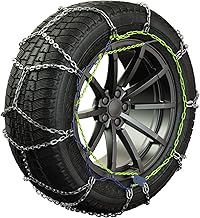 AROBA PC9-080 PRO COMPACT 9mm Schneeketten by Veriga – (1 Paar= 2 Stück) – Manuelle Spannung – E…