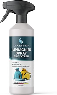 KLARBERG Textil Imprägnierspray Jacke – Atmungsaktive Imprägnierung für Funktionstextilien und…