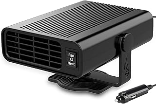 Auto Heizung 12V – 2-in-1 Auto Heizlüfter & Kühlung Car Defroster, Schnelle Heizung in 5s, 36…