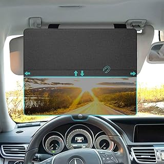 Auto Sonnenblende Verlängerung, Sonnenscuhtz für Frontscheiben Seitenscheiben, mit magnetische …