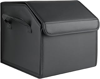 Faltbarer Kofferraum-Organizer aus PU – Mehrzweck-Aufbewahrungsbox für Auto, SUV und LKW – G…