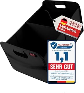 PROTEX Kofferraum Organizer [Testsieger 2025] 44L Auto Kofferraumtasche | Organizer Auto | Faltba…
